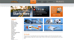 Desktop Screenshot of justclickprintonline.com